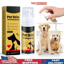Unbranded New Pet Skin Treatment Spray for Dogs and Cats - Nature Soothing Solution 50ML