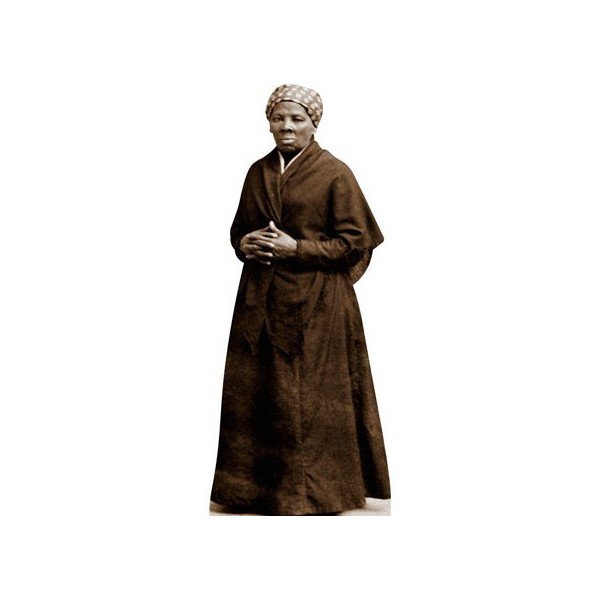 HistoricalCutouts H61029 Harriet Tubman Cardboard Cutout Standee