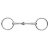 Shires Jointed Mouth Snaffle Bit Stainless Steel 6, S/Steel