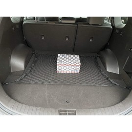 Floor Style Trunk Mesh Cargo Net for Hyundai Santa FE SE SEL 2021-2024 - Car Accessories - Premium Trunk Organizers and Storage - Cargo Net for SUV - Vehicle Carrier Organizer for Hyundai Santa Fe