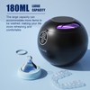 Ultrasonic Retainer Cleaner Machine 45kHz Dental Retainer Cleaner with 3