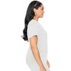 Med Couture V-Neck Scrub Top for Women with 4 Pockets,