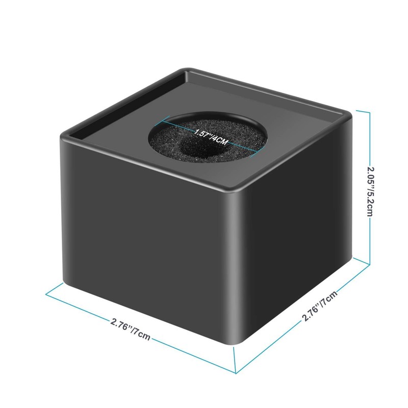 Onwon 2 Pieces Portable Square Cube Shaped Interview Mic Microphone