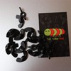 20 x Black Acrylic M6 Wing Nuts Plastic Screws