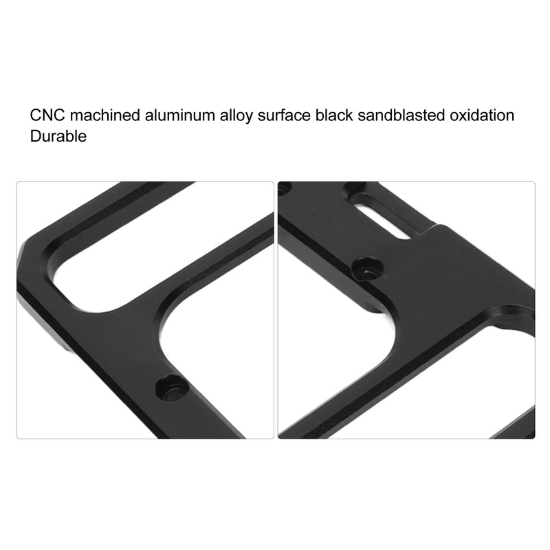 Shortwave Radio Shield CNC Aluminum Alloy Side Handle Radio Protection