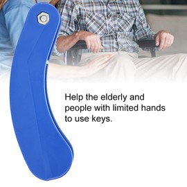 Key Aid Tool, Door Opening Aid Tool, Used for Elderly and Disabled Arthritis Hand Key Auxiliary Tool Holder