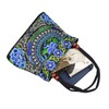 Bolsos de mano clásico para mujer con bordado de hombro