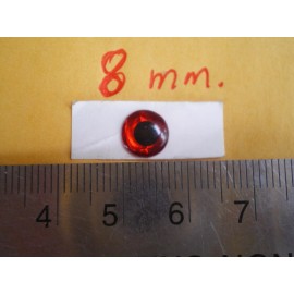 Unbranded 390 PCS/3D 8MM GOLD,GREEN,RED HOLOGRAPHIC LURE EYE/FLY TYING JIGS/CRAFT DOLLS