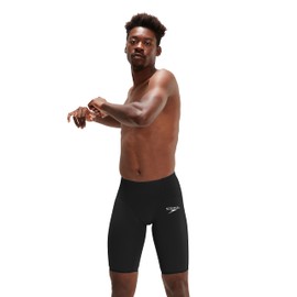 Speedo Men's Fastskin LZR Ignite Jammer | Tech Suit | Racing Suit | Racewear | FINA Approved, Black, 26