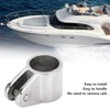 2PCS Bimini Top Jaw Slides 316 Stainless Steel Removable Hinged