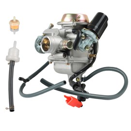 waltyotur 24mm Carburetor Replacement for 150cc Scooter Moped ATV Taotao