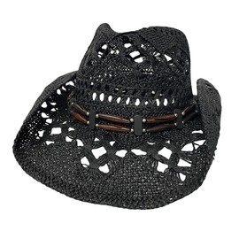 Peter Grimm Black NETO Peter Grimm's Drifter Cowboy Hat