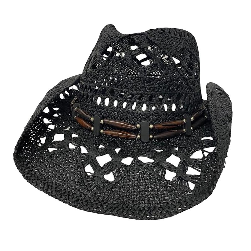 Peter Grimm Black NETO Peter Grimm's Drifter Cowboy Hat