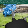 4 x 6ft Large Dewatering Bags with Drawstring Dewatering Filter