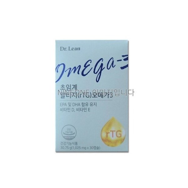 Dr.Lin Supercritical Altige Omega 3 1025MG x 30 capsules x 6 boxes/MH / 닥터린 초임계 알티지 오메가3 1025MG x 30캡슐 x 6박스 /MH