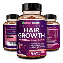 Rainbow Nutrients Vitaminas Crecimiento Cabello