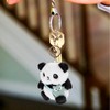 LOGOFUN Plush Panda Keychain and Pendant - Stuffed Panda Doll