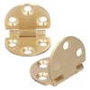 Lybunair 80 Degree Copper Hinge with Screw Solid Brass Mini