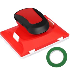 Paint Edger Tool 1 Piece Paint Edger Pad Edger Paint Trimmer with Masking Tape Multifunctional Paint Trimmer Tool with Padded Nylon Bristle Edge for Walls and Ceilings for Cutting Tools