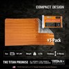 TITAN Survival XL Mylar Survival Blankets 5 Pack 70” x