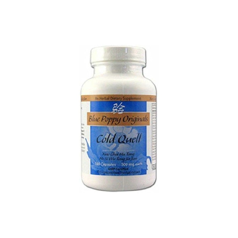ColdQuell (180 Capsules, 500mg Each) - Blue Poppy