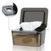 Whchiy Wet Wipes Box, Large Capacity Wipes Box Container Plastic