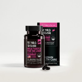 Dongshin Healthcare Milk Thistle For The River 60 Capsules 1 for 2 months / 동신헬스케어 밀크씨슬 포더 리버 60캡슐 2개월분 1개