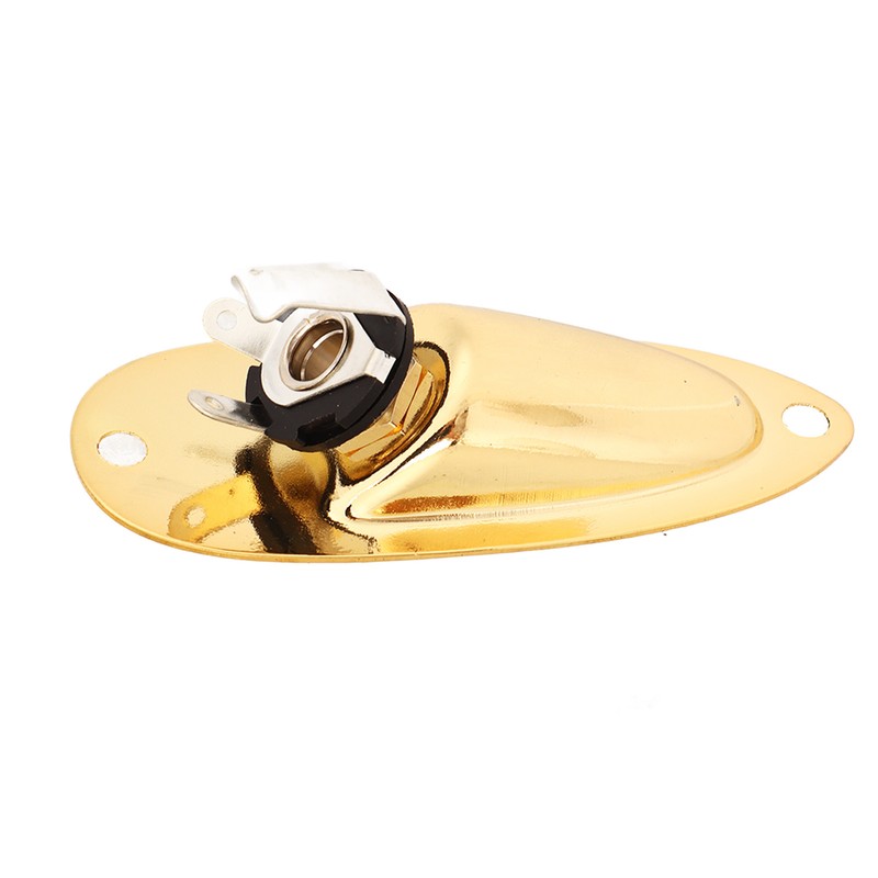 Boat Guitar Output Jack Gold Metal Electric Guitar Pickup Output