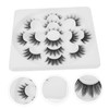 Baluue 21 Pairs Fake Eyelashes Faux Lashes 8d False Cat
