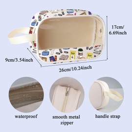 Tech Week Musical Actor Actress Gift Drama Musical Performer Encourage Gift Zipper Makeup Bag (tech week mb)