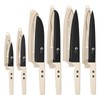 CuCut 12-Piece Kitchen Knife Set, Nonstick Coating Chef Knives Set
