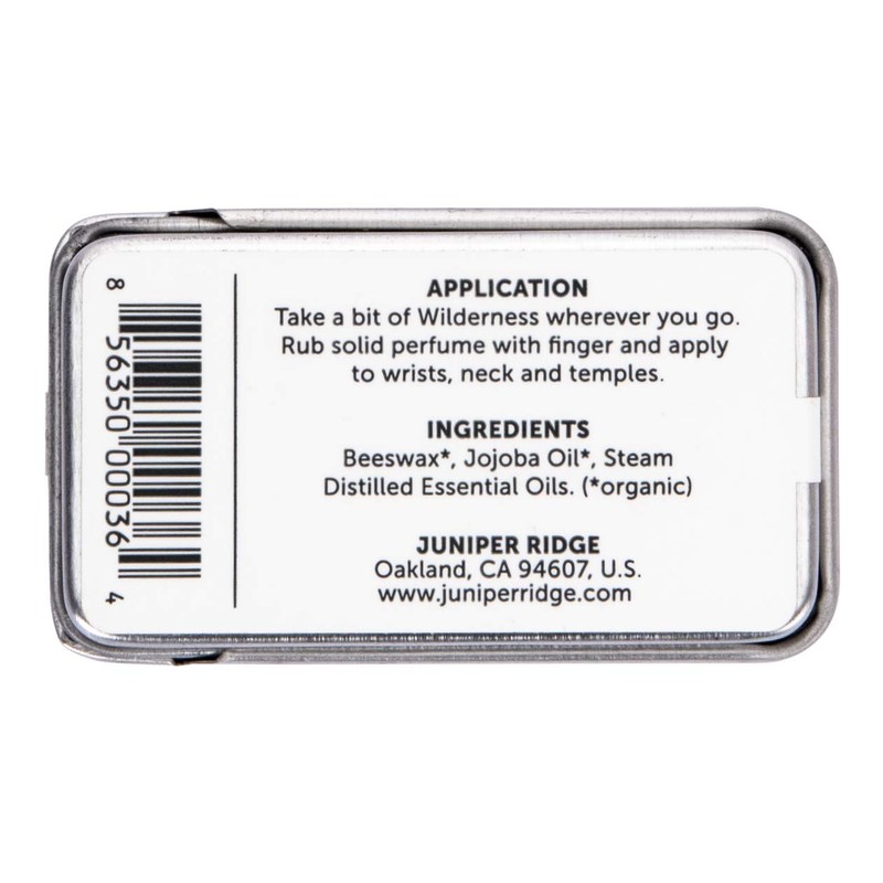 Juniper Ridge White Sage Solid Perfume | Wild-Harvested Essential Oil