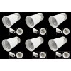 LAVA 6 X E27 to E27 Base LED Light Lamp