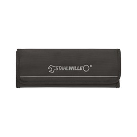 STAHLWILLE Roll Bag Empty for Wrenches | Tool Bag with 12 Compartments | Roll-Up Case Textile Bag