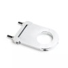 atvutvparts Universal Aluminum Chrome Street Rod 2 Inch Steering Column