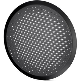 Beasea Pizza Pan 14 Inch, Perforated Pizza Pans with Holes, Heavy Duty Aluminum Alloy Round Pizza Crisper Pan Pizza Baking Tray Bakeware for Home Restaurant Kitchen