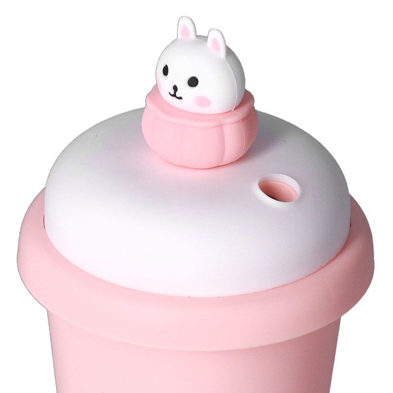 Humidifier Pink Milk Tea Cup Humidifier Small Desktop Bedroom Bedside