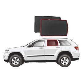Genuine SNAPSHADES Car Rear Window Shades for Jeep Grand Cherokee (WK2; 2010-2022)