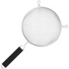 TrueCraftware- 8-Inch Double Fine Mesh Strainer Stainless Steel 6-1/2" Handle