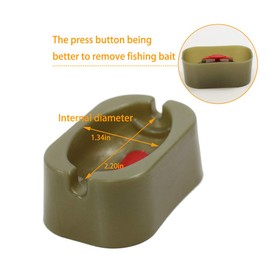 Croch Method Feeder Set Inline System for Carp Fishing 15 g, 20 g, 25 g, 30 g, 35 g, 40 g, 50 g, 60 g