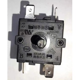 1PC FZ31-9 XK2 Series 15A 250V T125 6 pins 4 Positions Rotary Switch