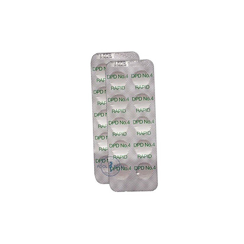 Lovibond DPD 4 Rapid 500 Tablets (50 Strips) by Pool