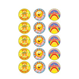 Trend Enterprises Trend Stinky Stickers Sun & Fun (Tutti Frutti) [Reward seal] Scent with Well and Seal Pack of 60 