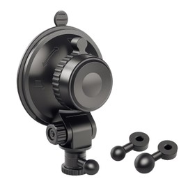 Soporte universal de ventosa para cámara de tablero Garmin, pequeño soporte de bola para parabrisas reutilizable y ajustable en ángulo para Garmin Mini2, compatible con Dashcam 45/47/55/57/65W/67W