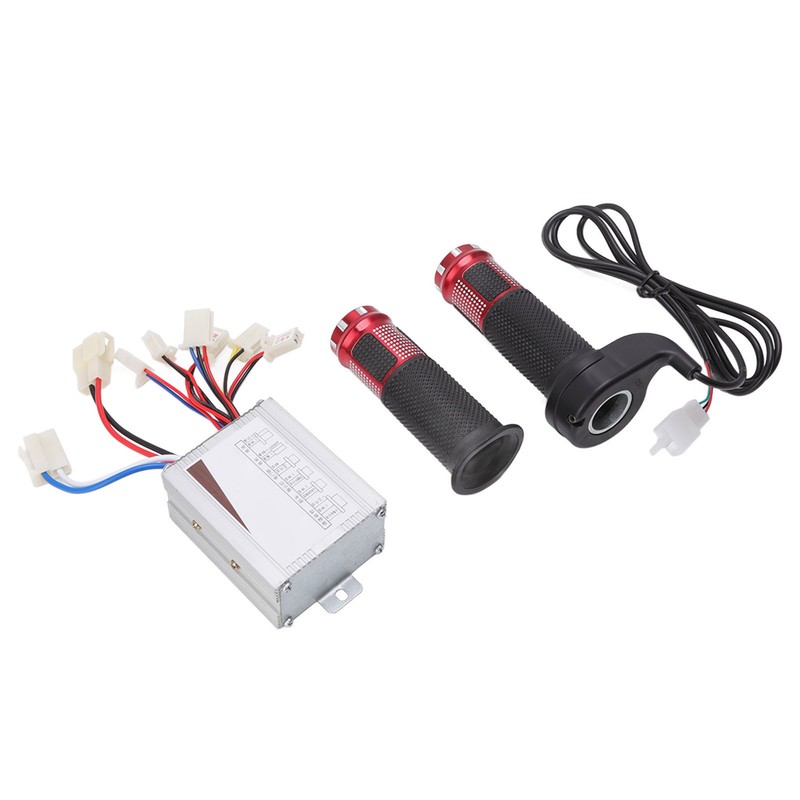 Brushed DC Motor Speed Controller 24V 350W With Throttle Grip