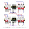 KETOTEK Energy Meter Single Phase AC40-300V 100A, Din Rail KWH
