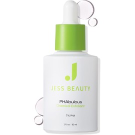 JESS BEAUTY- | Exfoliante químico PHAbulous | Cuidado de la piel para pieles sensibles Hidratación y protección antioxidante