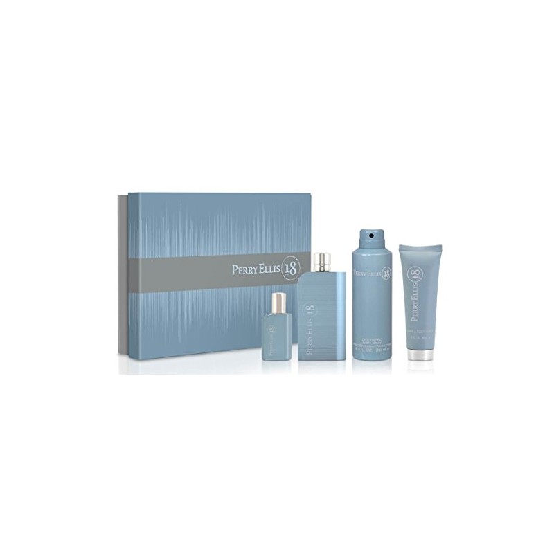 Perry Ellis Perry Ellis 18 Men 4 Pc Gift Set,