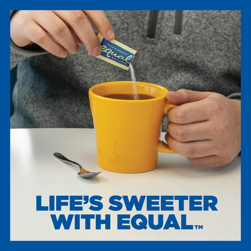 EQUAL Yellow 0 Calorie Sweetener, Sucralose Sugar Substitute, Zero Calorie