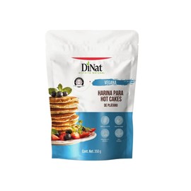 Harina Para Hotcakes De Platano Vegana 350 Gr Dinat